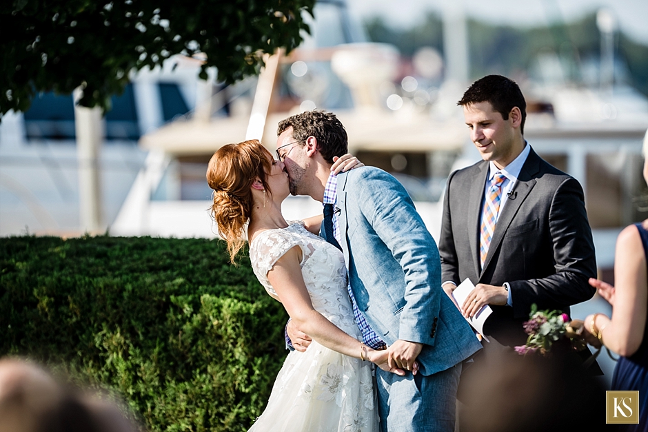 Grosse Pointe Yacht Club Wedding Ceremony Pictures